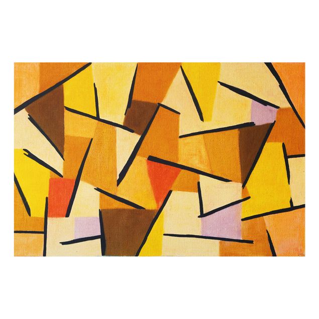 Wandbilder Muster Paul Klee - Harmonisierter Kampf