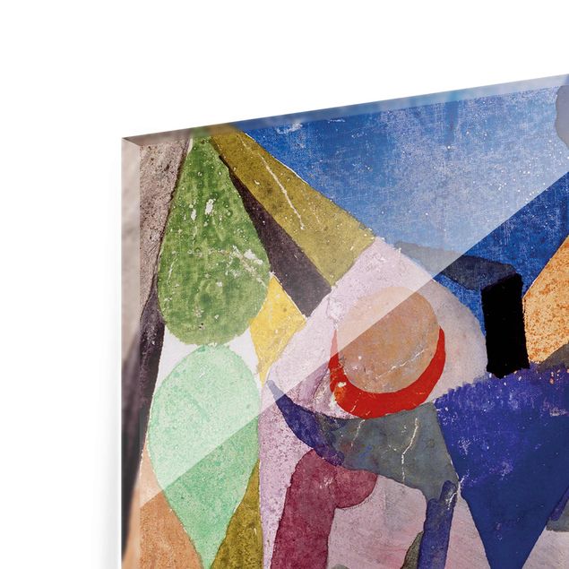 Wandbilder Bunt Paul Klee - Mildtropische Landschaft