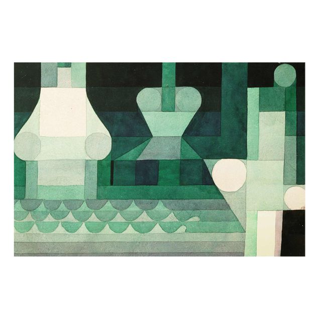 Wandbilder Abstrakt Paul Klee - Schleusen