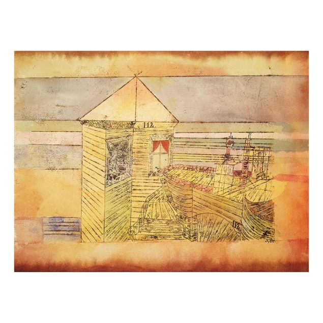 Wandbilder Abstrakt Paul Klee - Wunderbare Landung