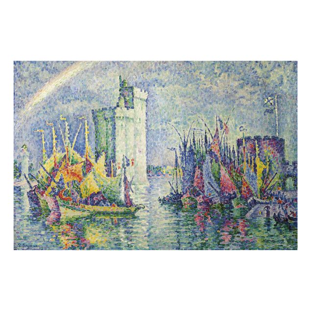 Wandbilder Kunstdrucke Paul Signac - Regenbogen über La Rochelle