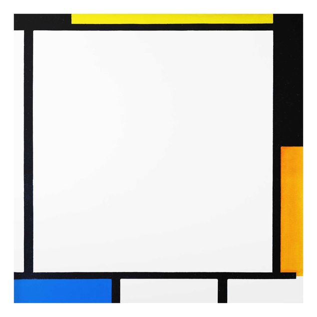 Wandbilder Kunstdrucke Piet Mondrian - Komposition II