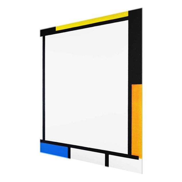 Wandbilder Abstrakt Piet Mondrian - Komposition II
