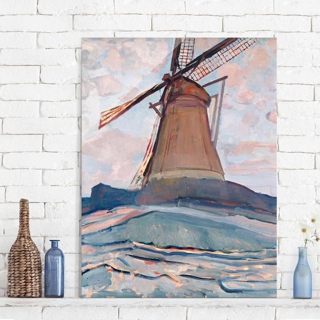 Küche Dekoration Piet Mondrian - Windmühle
