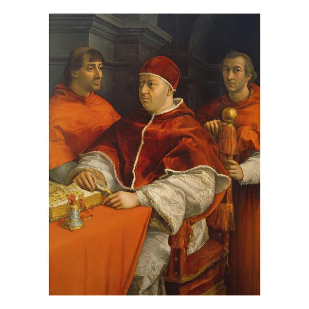 Wandbilder Portrait Raffael - Bildnis von Papst Leo X