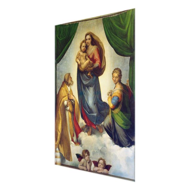 Wandbilder Modern Raffael - Die Sixtinische Madonna