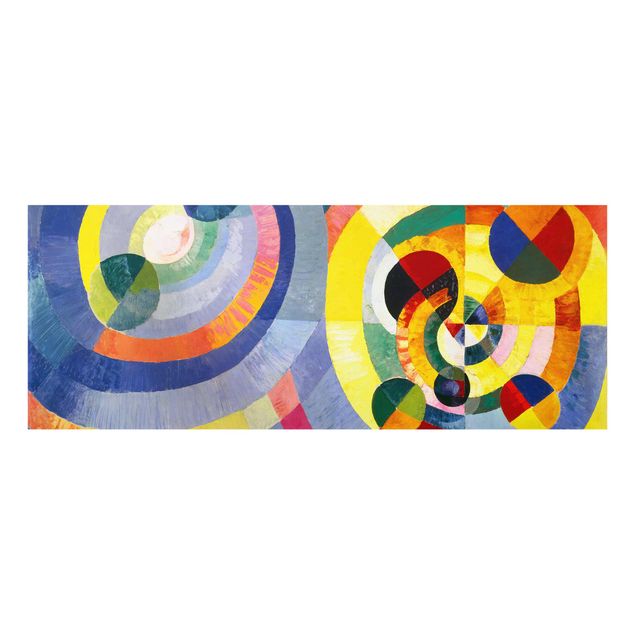 Wandbilder Abstrakt Robert Delaunay - Kreisformen, Sonne