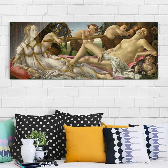 Wanddeko Küche Sandro Botticelli - Venus und Mars