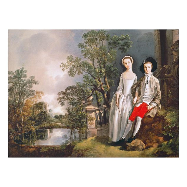 Wandbilder Modern Thomas Gainsborough - Heneage Lloyd und seine Schwester