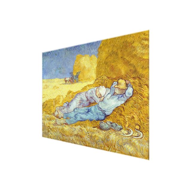 Wandbilder Kunstdrucke Vincent van Gogh - Das Mittagsschläfchen