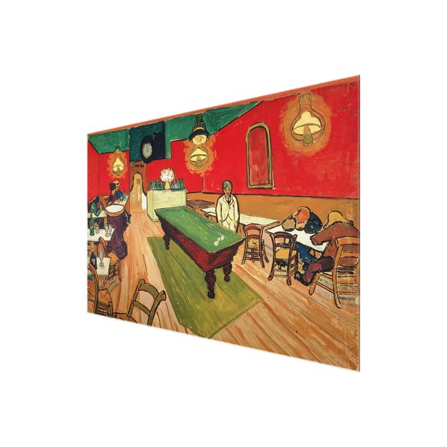 Wandbilder Kunstdrucke Vincent van Gogh - Das Nachtcafé in Arles
