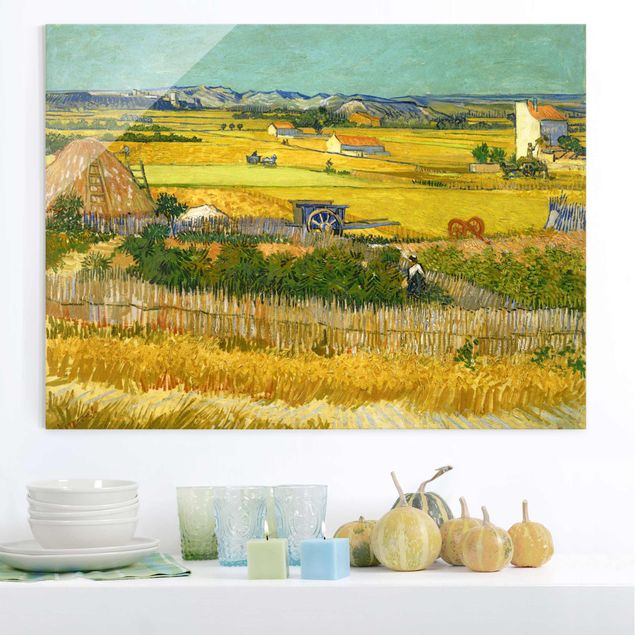 Küchen Deko Vincent van Gogh - Die Ernte