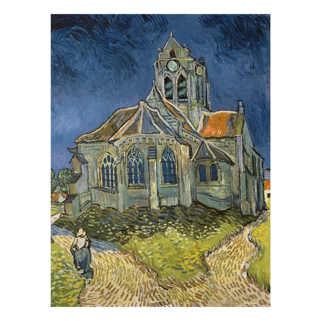 Kunststile Vincent van Gogh - Kirche Auvers-sur-Oise