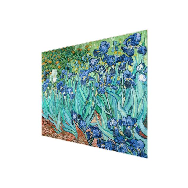 Glasbilder Blumen Vincent van Gogh - Iris