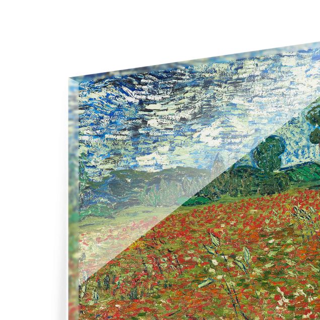 Kunststile Vincent van Gogh - Mohnfeld