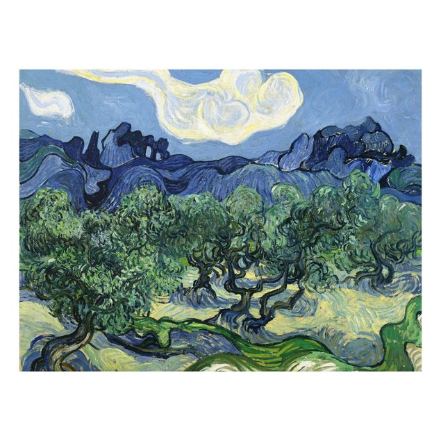 Kunststile Vincent van Gogh - Olivenbäume