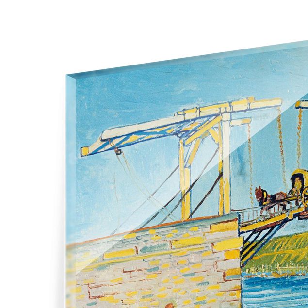 Wandbilder Modern Vincent van Gogh - Zugbrücke in Arles