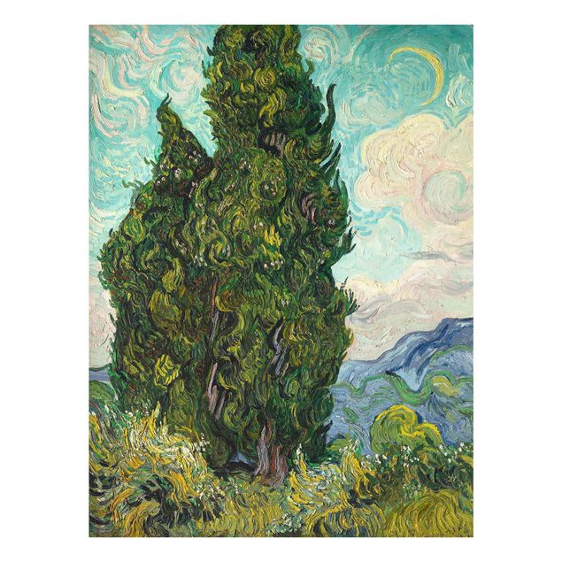 Kunststile Vincent van Gogh - Zypressen