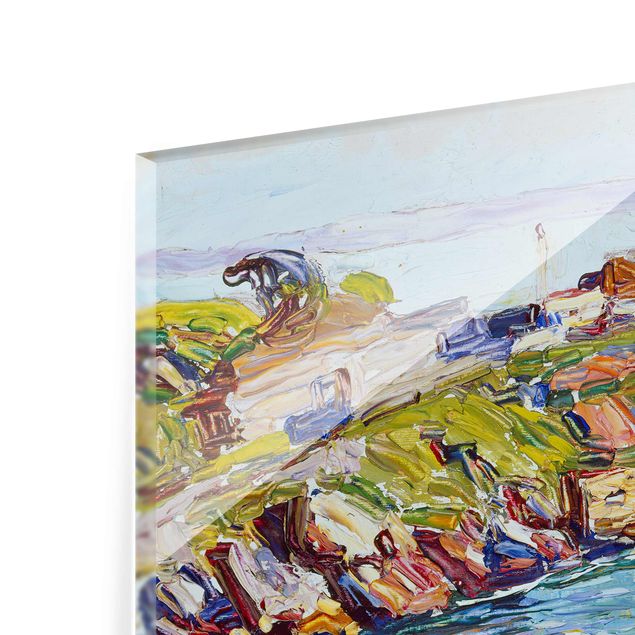 Wandbilder Kunstdrucke Wassily Kandinsky - Bucht Rapallo