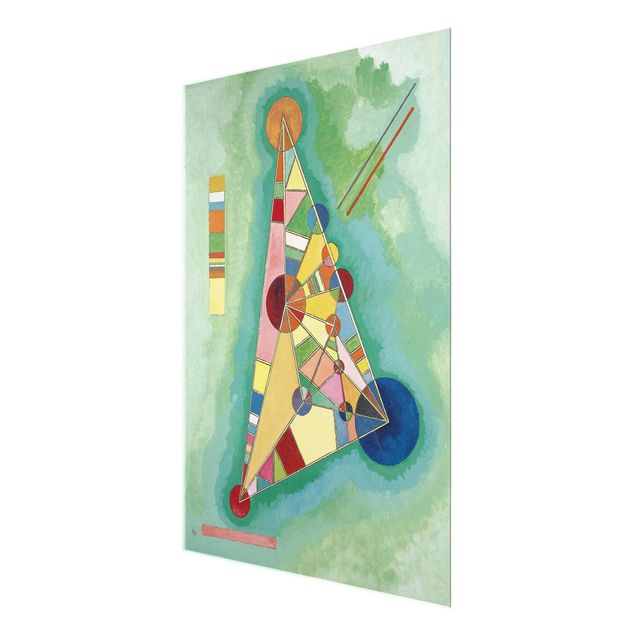 Wandbilder Abstrakt Wassily Kandinsky - Dreieck