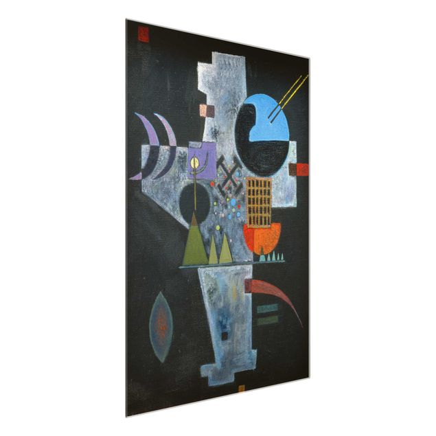 abstrakte Glasbilder Wassily Kandinsky - Kreuzform