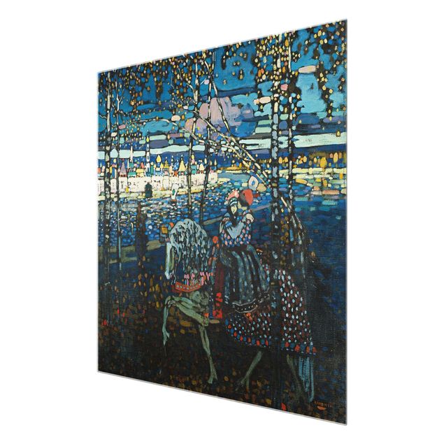 Wandbilder Abstrakt Wassily Kandinsky - Reitendes Paar