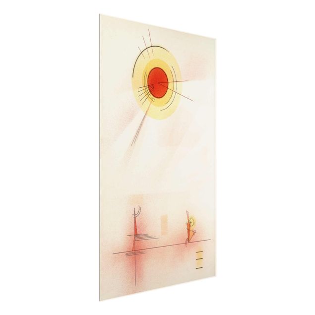 abstrakte Glasbilder Wassily Kandinsky - Strahlen