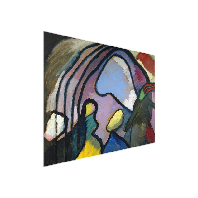 abstrakte Glasbilder Wassily Kandinsky - Improvisation