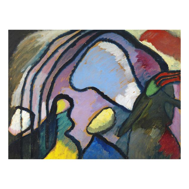 Wandbilder Kunstdrucke Wassily Kandinsky - Improvisation