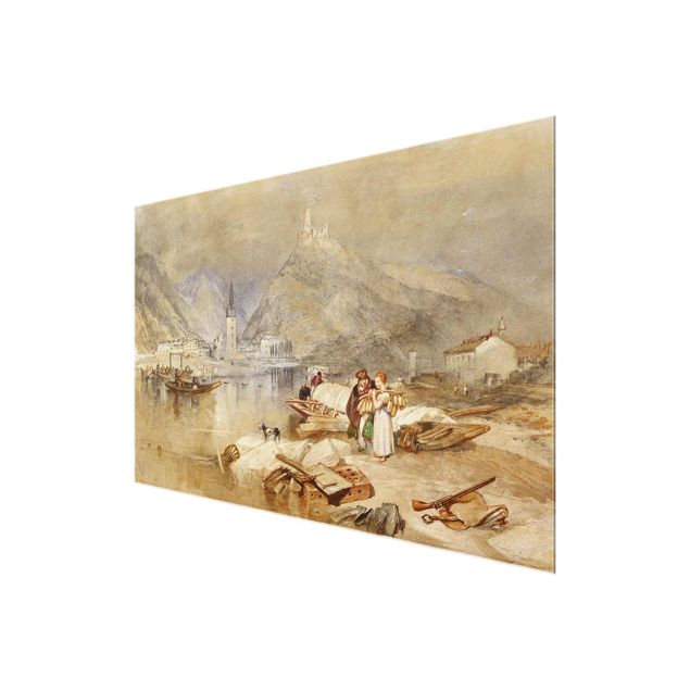 Wandbilder Landschaften William Turner - Bernkastel an der Mosel