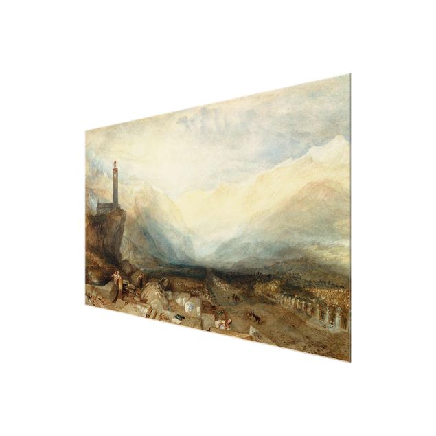 Wandbilder Landschaften William Turner - Splügenpass