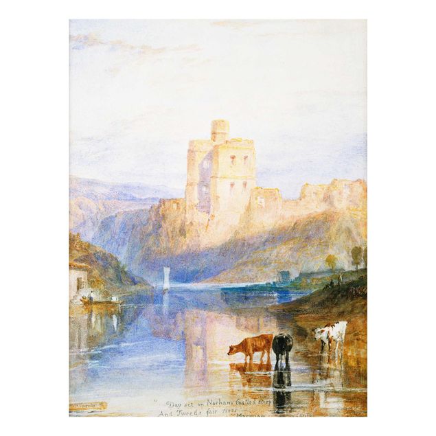 Wandbilder Architektur & Skyline William Turner - Norham Castle