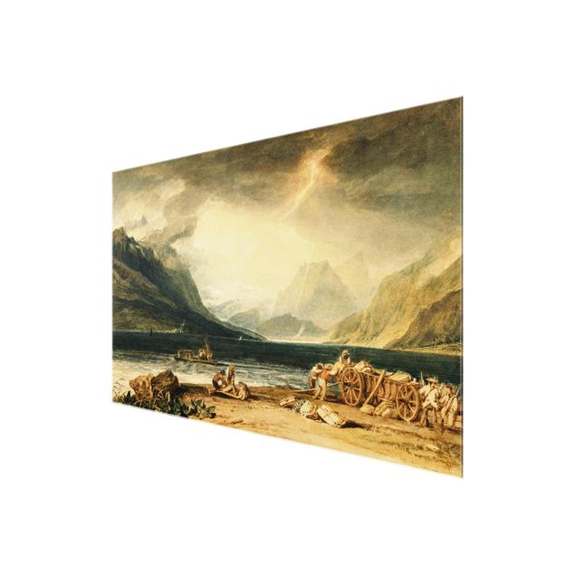 Wandbilder Berge William Turner - Thunersee