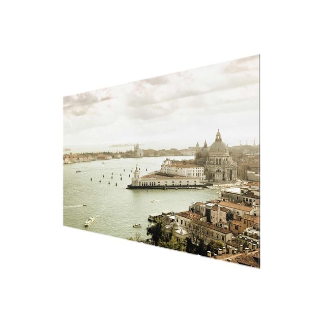 Bilder auf Glas Lagune von Venedig