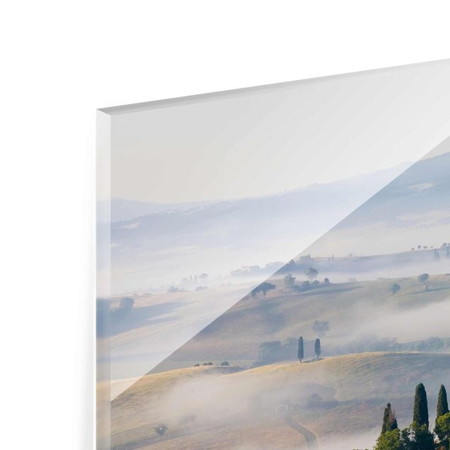 Bilder auf Glas Landgut in der Toskana