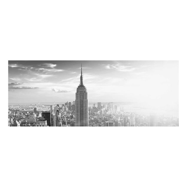 Glasbild Skyline Manhattan Skyline
