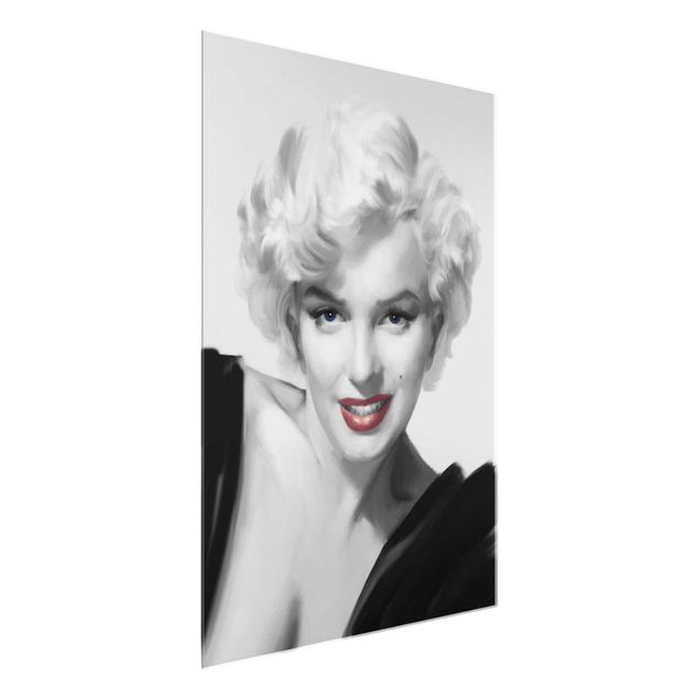 Wandbilder Retro Marilyn auf Sofa
