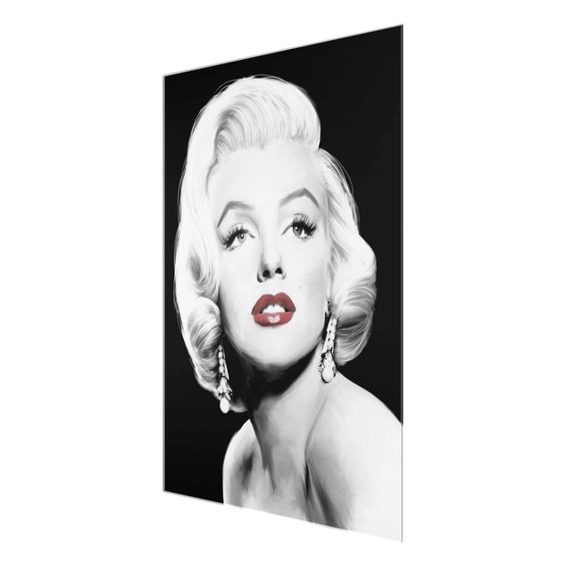 Bilder Marilyn mit Ohrschmuck