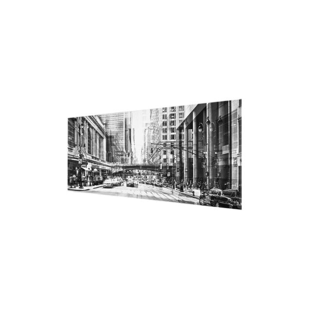 Wandbilder Architektur & Skyline NYC Urban schwarz-weiss