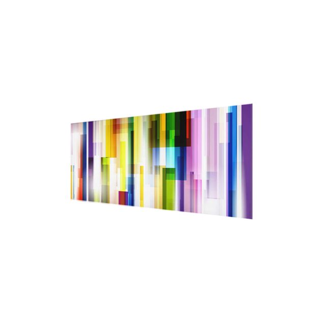 Bilder auf Glas Rainbow Cubes