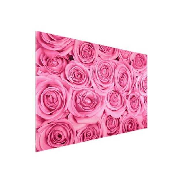 Wandbilder Floral Rosa Rosen