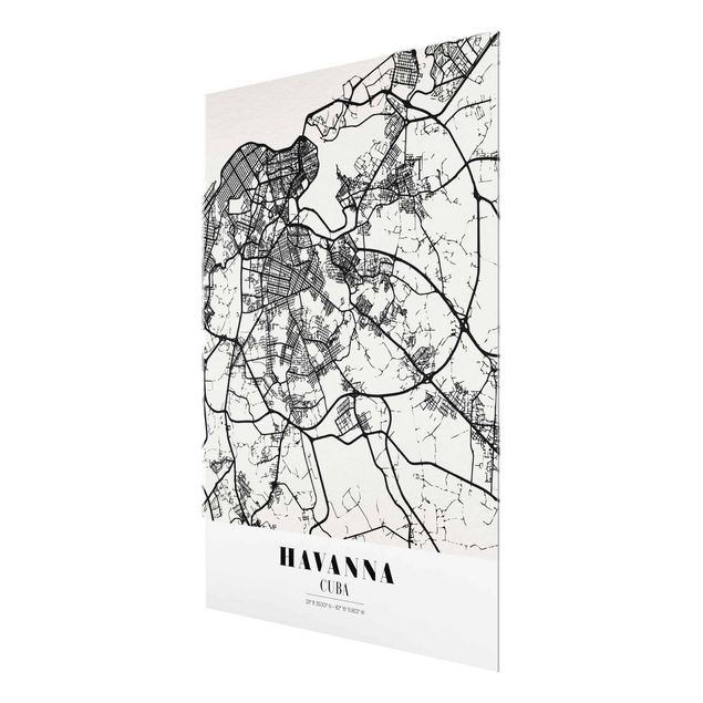 Bilder Stadtplan Havanna - Klassik
