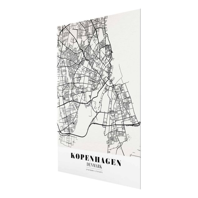 Bilder Stadtplan Kopenhagen - Klassik