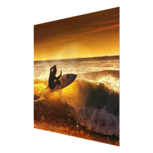 Glasbilder Natur Sun, Fun and Surf