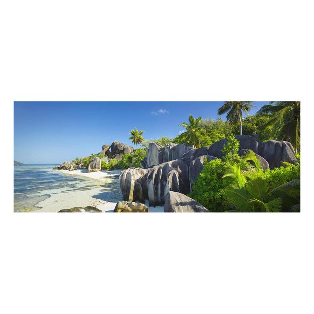 Wandbilder Meer Traumstrand Seychellen