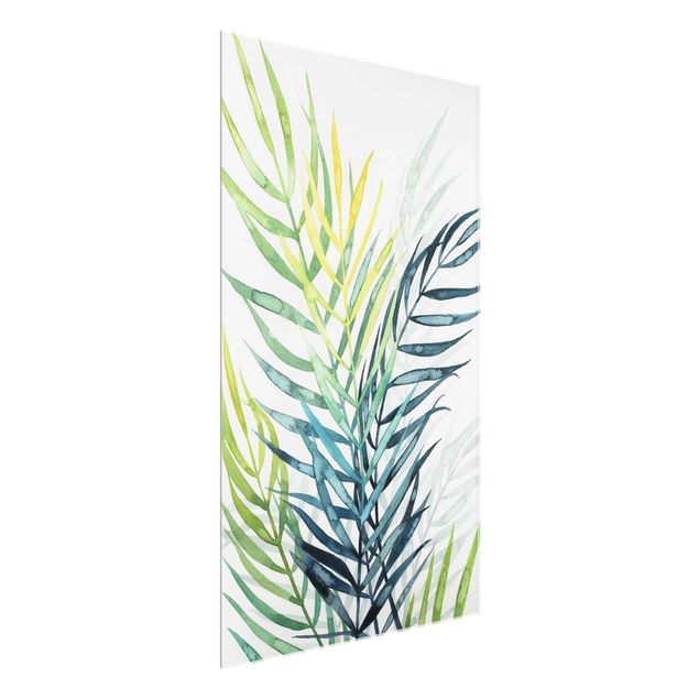 Wandbilder Blumen Tropisches Blattwerk - Palme