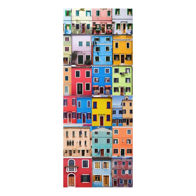 Wandbilder Bunt Venezianische Häuser