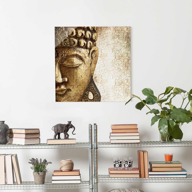 Wandbilder Spirituell Vintage Buddha