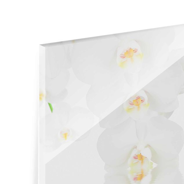 Bilder auf Glas Wellness Orchidee
