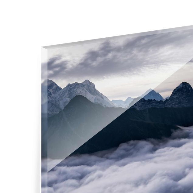 Wandbilder Natur Wolkenmeer im Himalaya